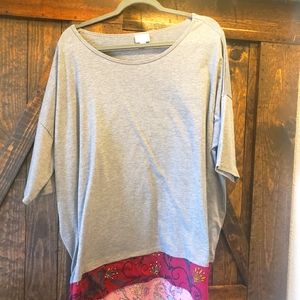 Lularoe perfect tee high low